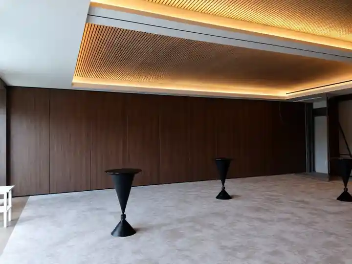 Parede móvel WINAB no salão de eventos do Hotel de Charme em Amarante